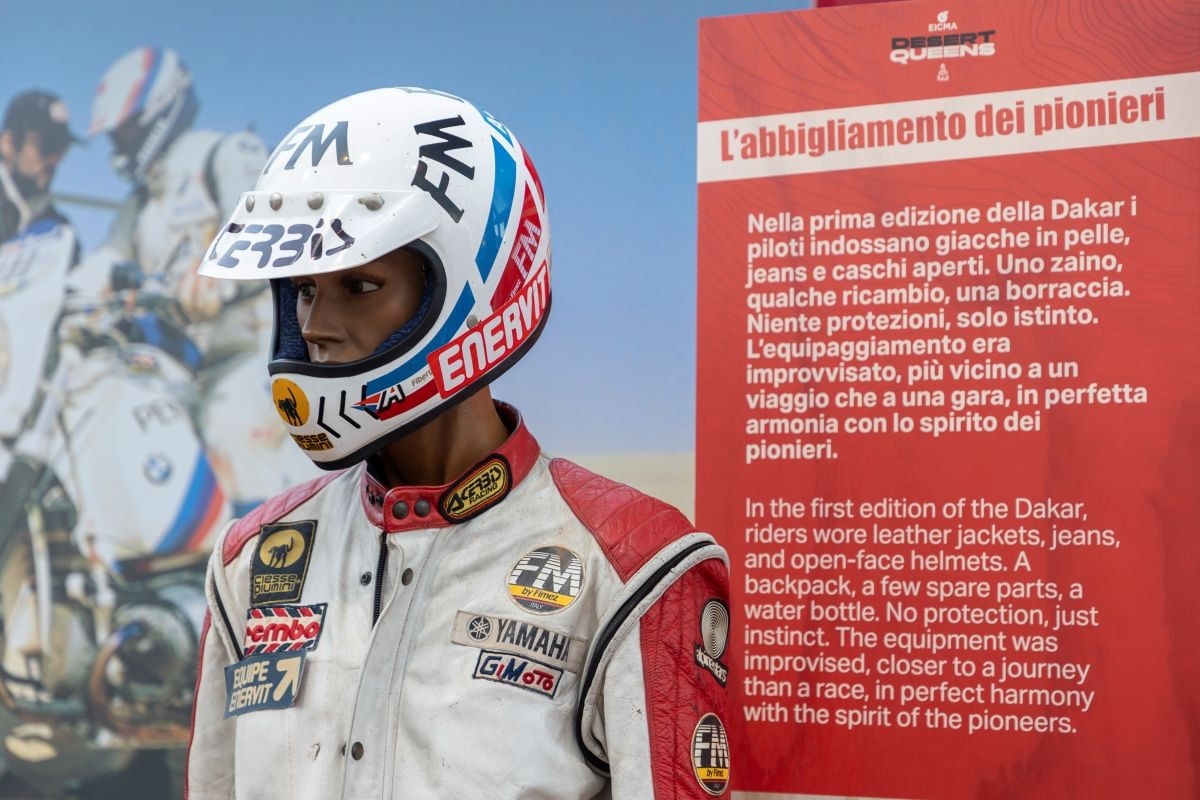 Inaugurata a EICMA 2025 la mostra “Desert Queens”