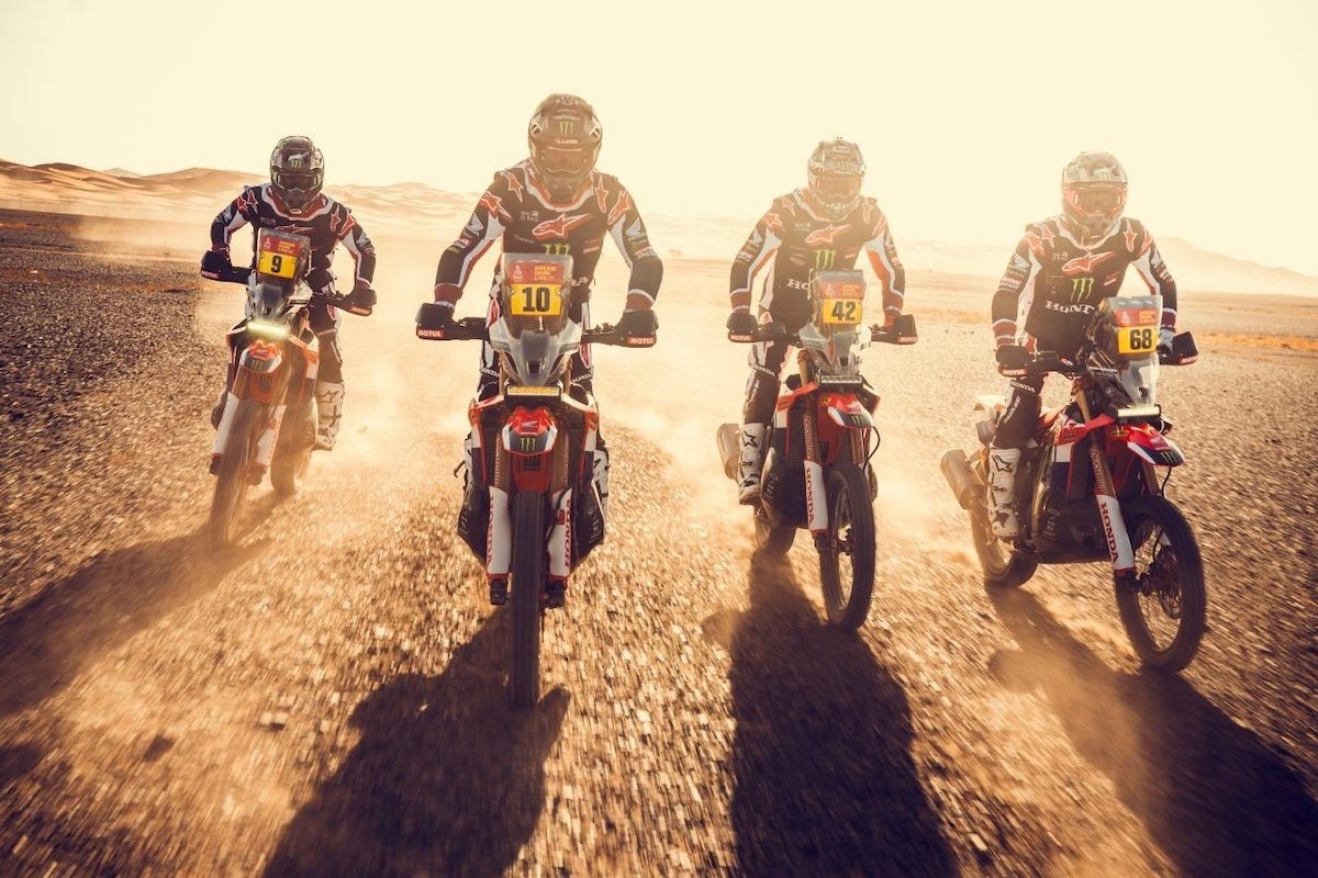 Il Team Monster Energy Honda HRC annuncia la formazione per il Campionato Mondiale Rally-Raid 2026