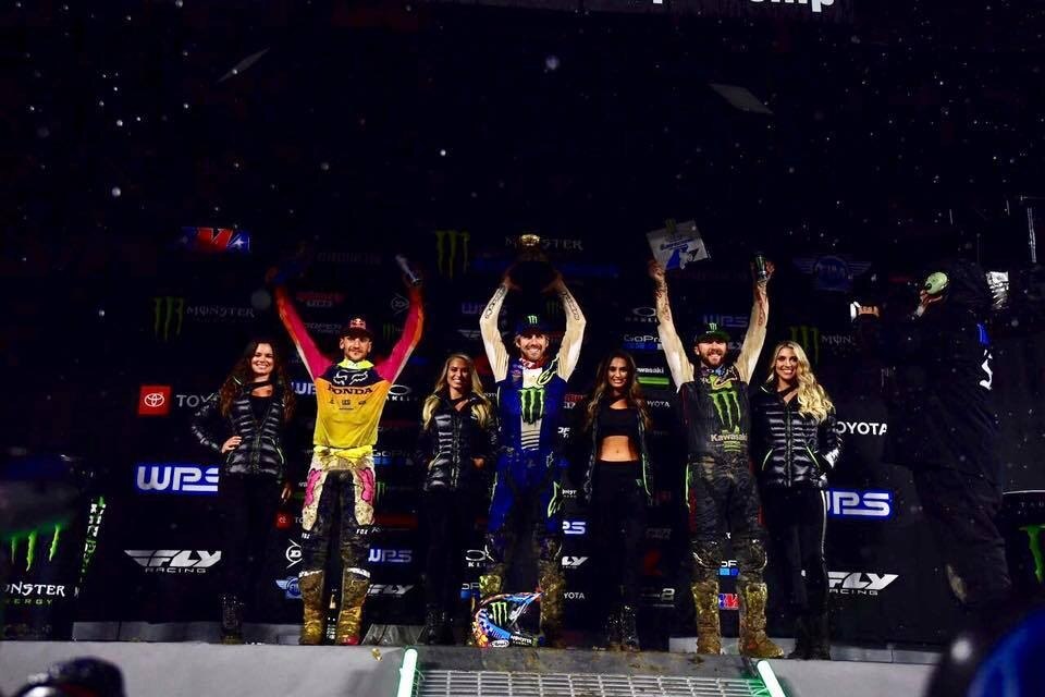 AMA Supercross 2019, Justin Barcia si aggiudica Anaheim1