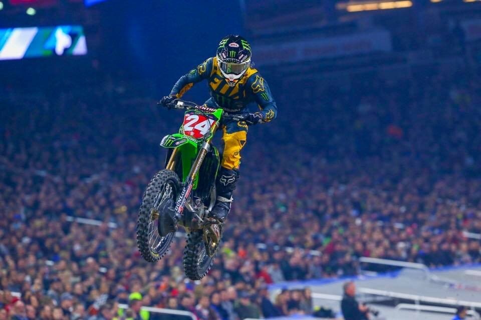 AMA Supercross 2019, a Eli Tomac la Triple Crown di Detroit