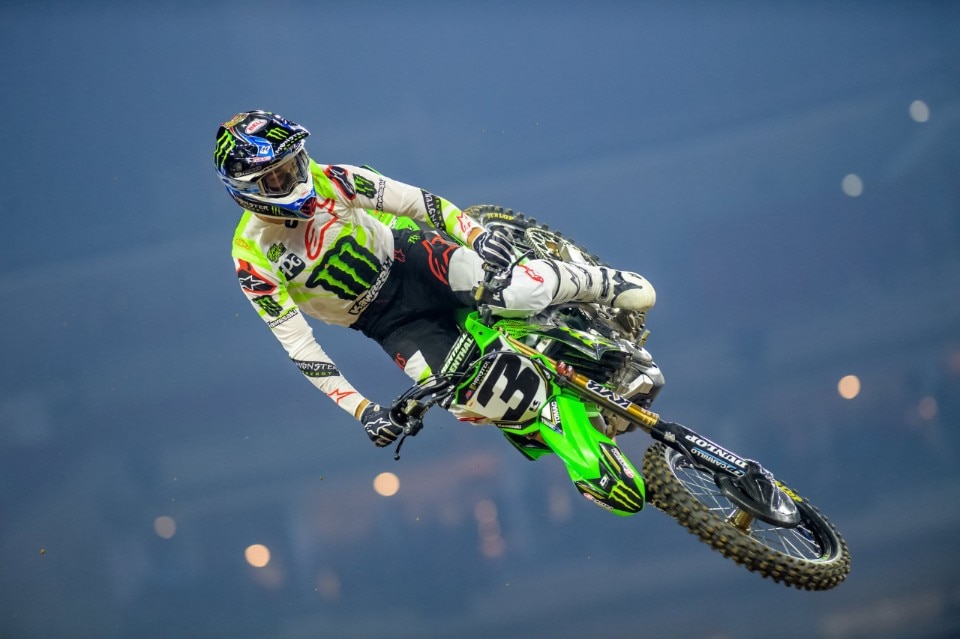AMA Supercross 2019, a Nashville Eli Tomac vince e Cooper Webb controlla