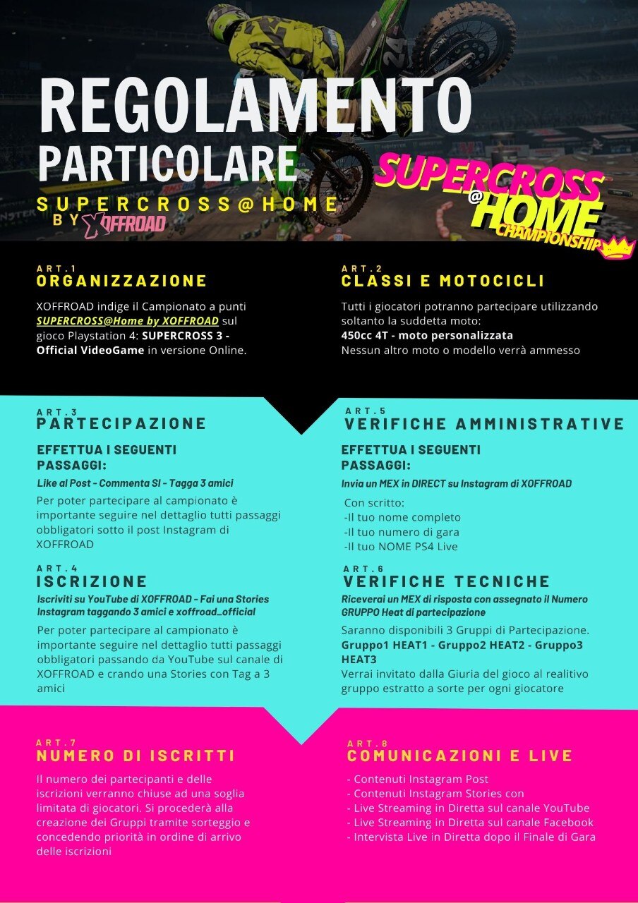 Supercross@home: pronti a dare gas con X ?
