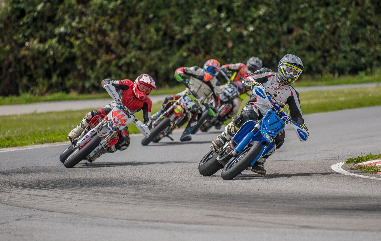 La neve non ferma l’Interregionale Supermoto 2019 a Busca
