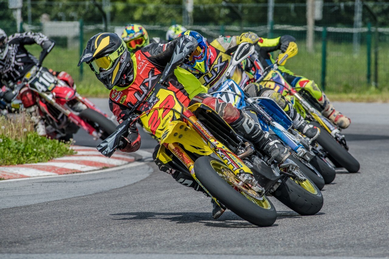 La neve non ferma l’Interregionale Supermoto 2019 a Busca