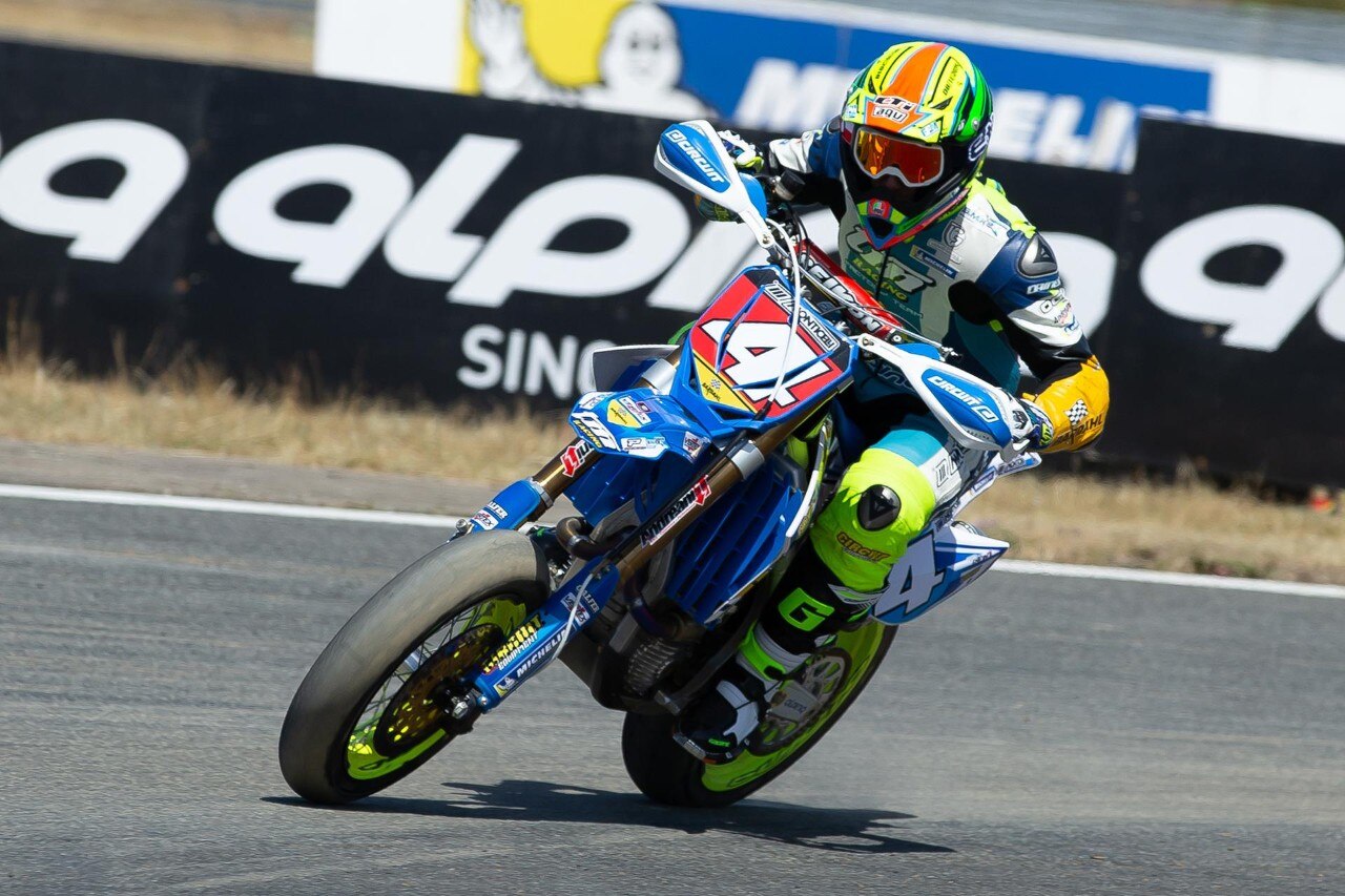 Europeo Supermoto S2 2019, terza vittoria per Thomas Chareyre in Polonia