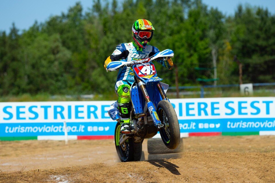 Europeo Supermoto S2 2019, terza vittoria per Thomas Chareyre in Polonia