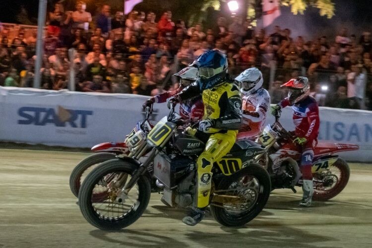 Cecchini conquista la Flat Track Cup per la sesta volta