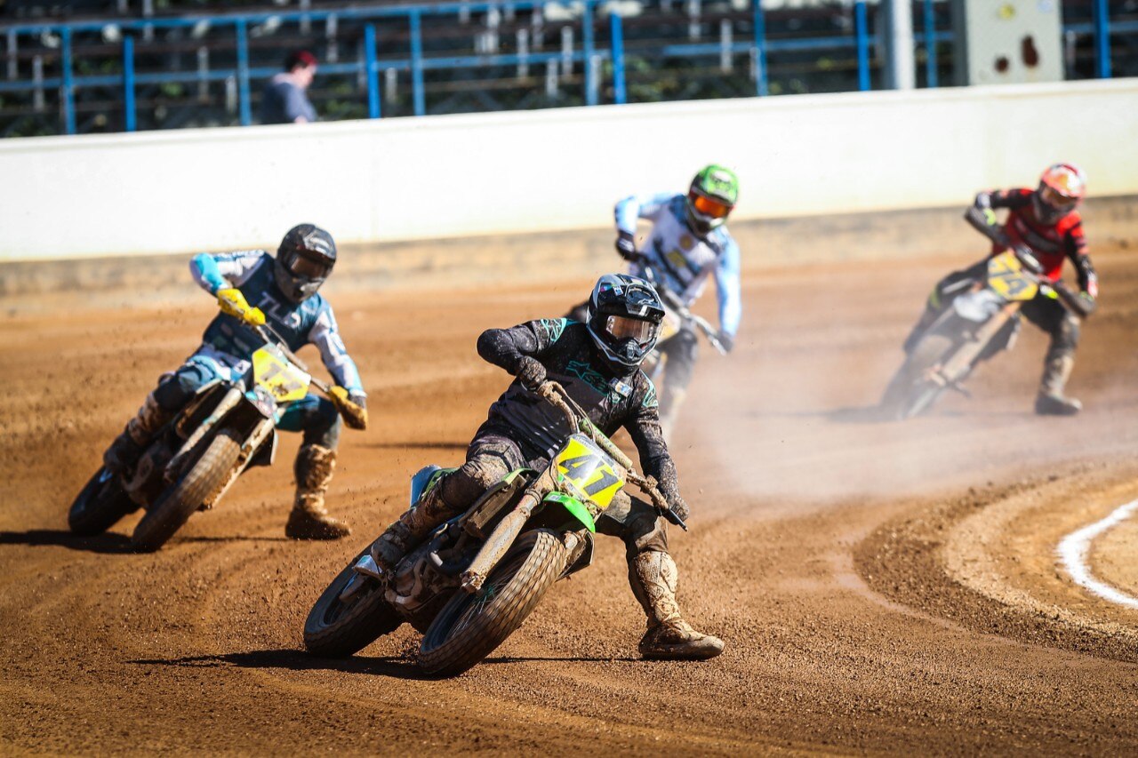 Mondiale Flat Track: Moschini primo in Repubblica Ceca - GALLERY