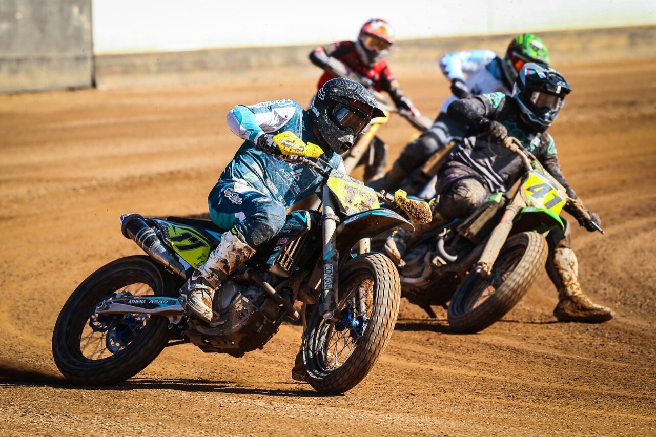 Mondiale Flat Track: Moschini primo in Repubblica Ceca - GALLERY
