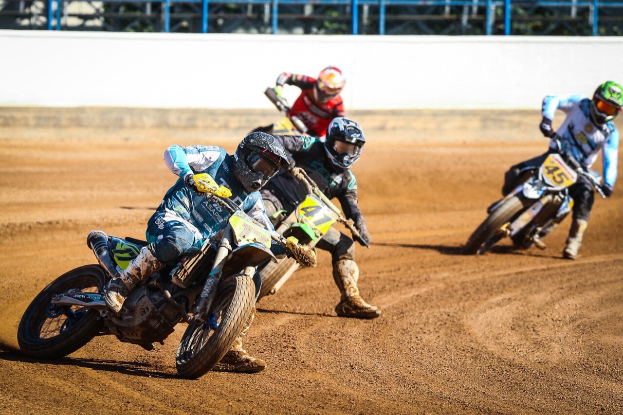 Mondiale Flat Track: Moschini primo in Repubblica Ceca - GALLERY