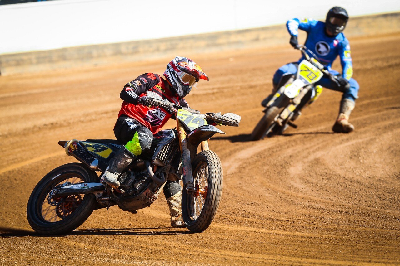 Mondiale Flat Track: Moschini primo in Repubblica Ceca - GALLERY