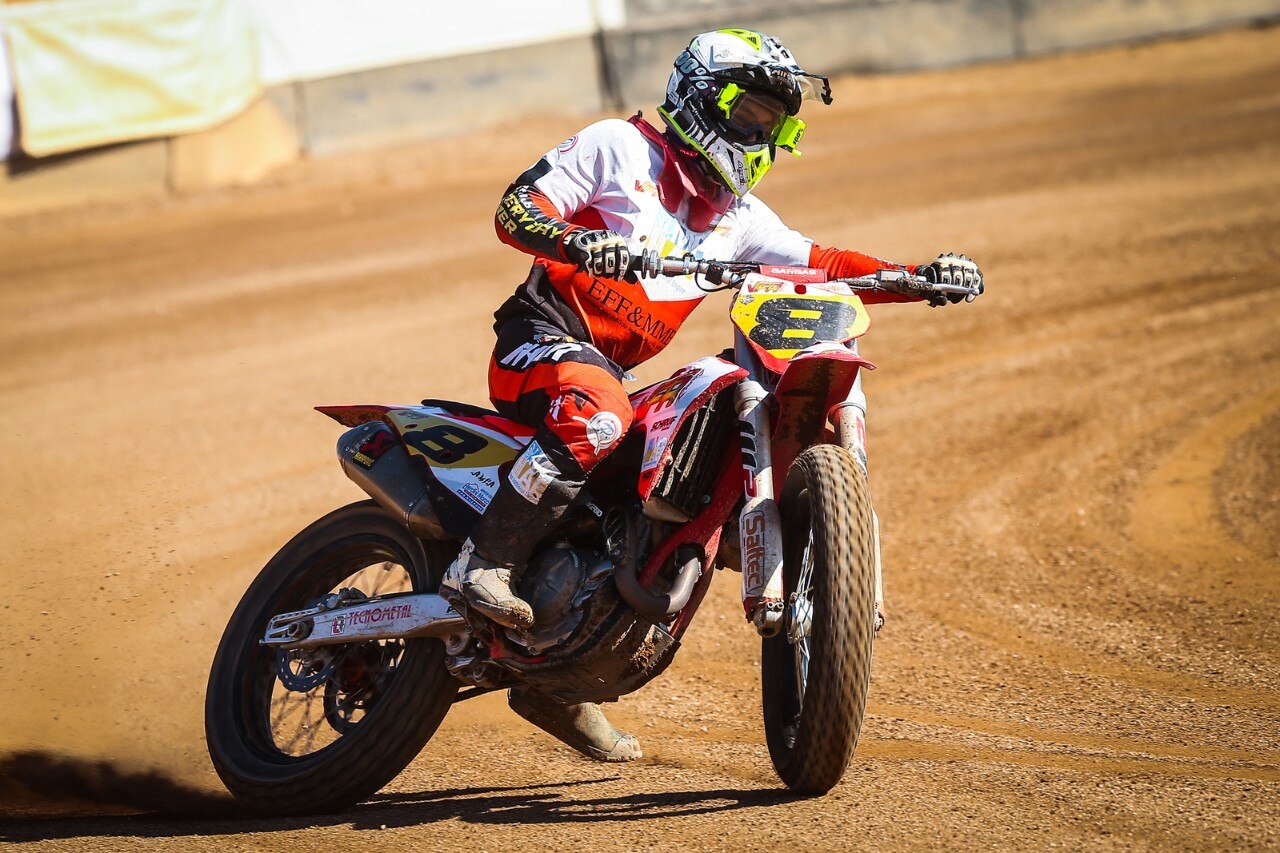Mondiale Flat Track: Moschini primo in Repubblica Ceca - GALLERY