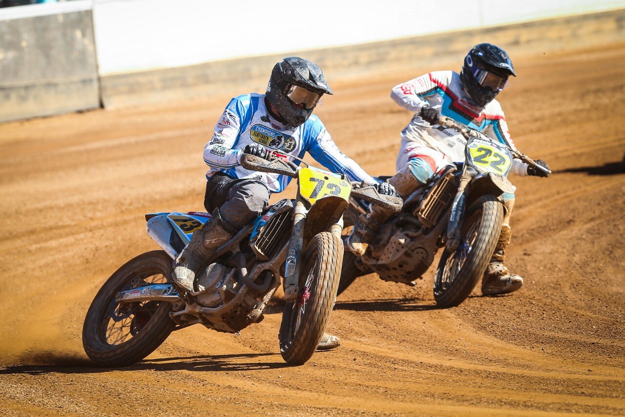 Mondiale Flat Track: Moschini primo in Repubblica Ceca - GALLERY