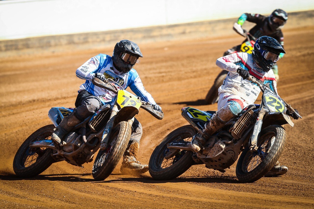 Mondiale Flat Track: Moschini primo in Repubblica Ceca - GALLERY