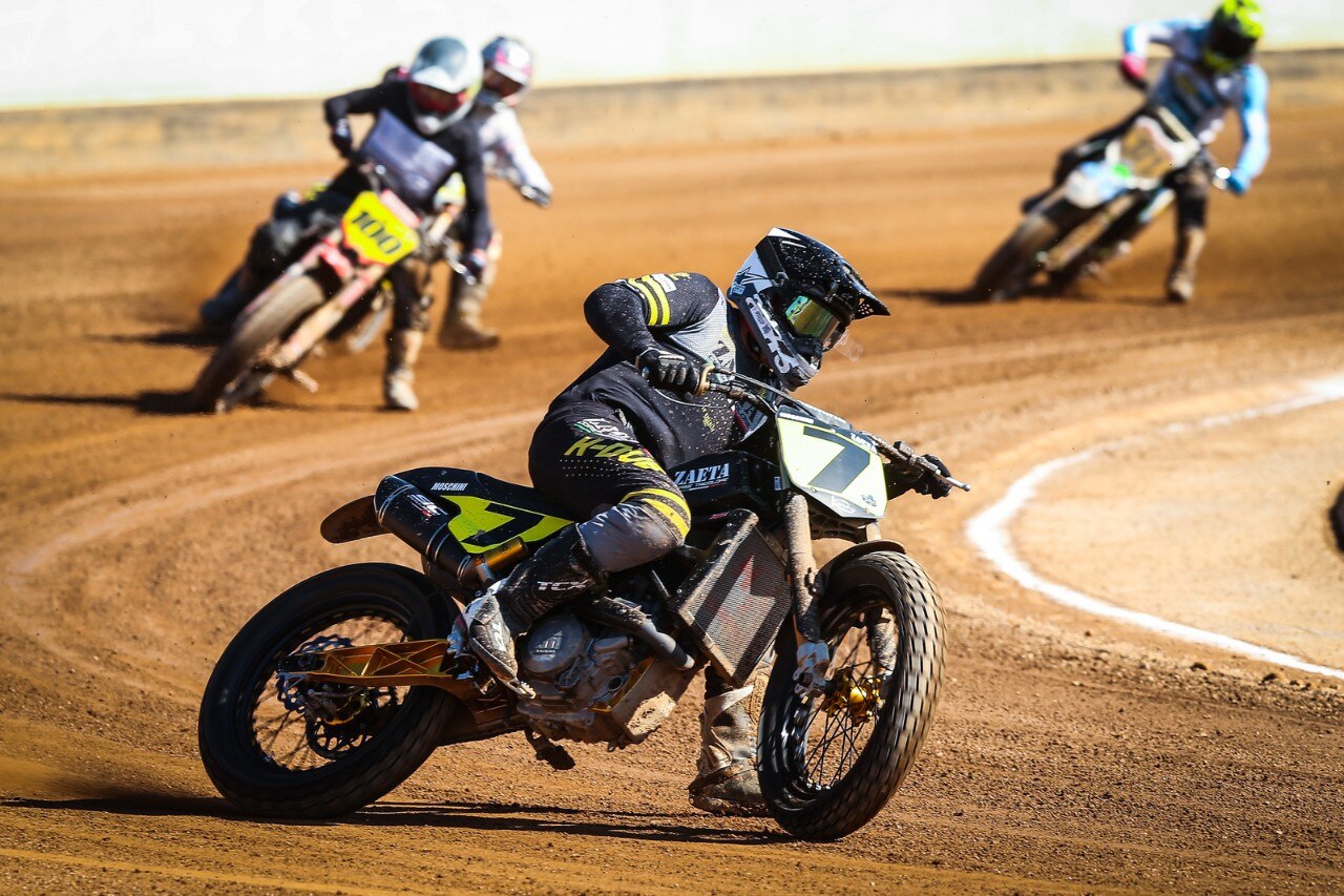 Mondiale Flat Track: Moschini primo in Repubblica Ceca - GALLERY