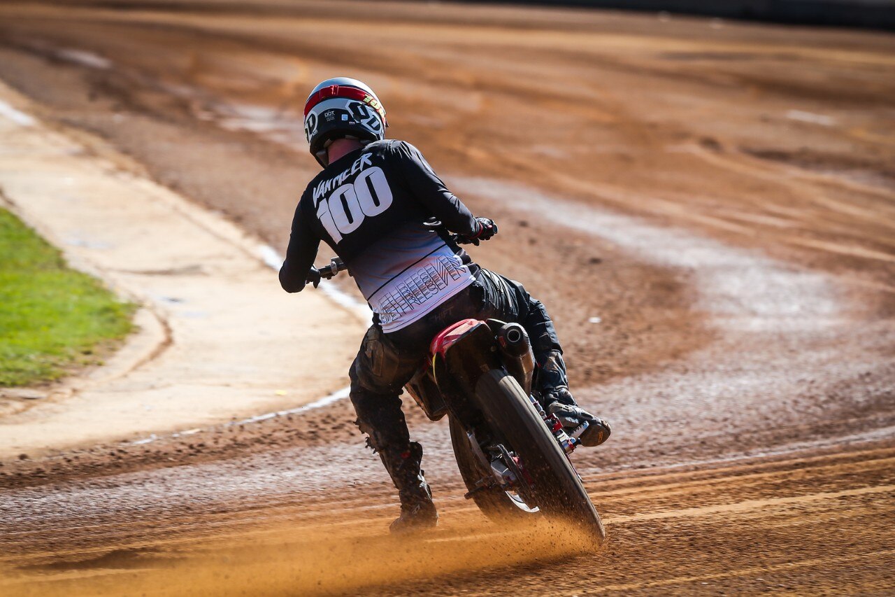 Mondiale Flat Track: Moschini primo in Repubblica Ceca - GALLERY