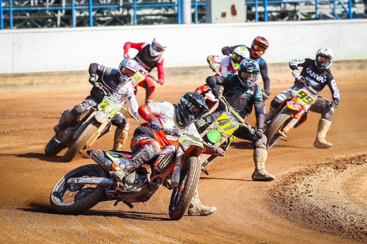 Mondiale Flat Track: Moschini primo in Repubblica Ceca - GALLERY