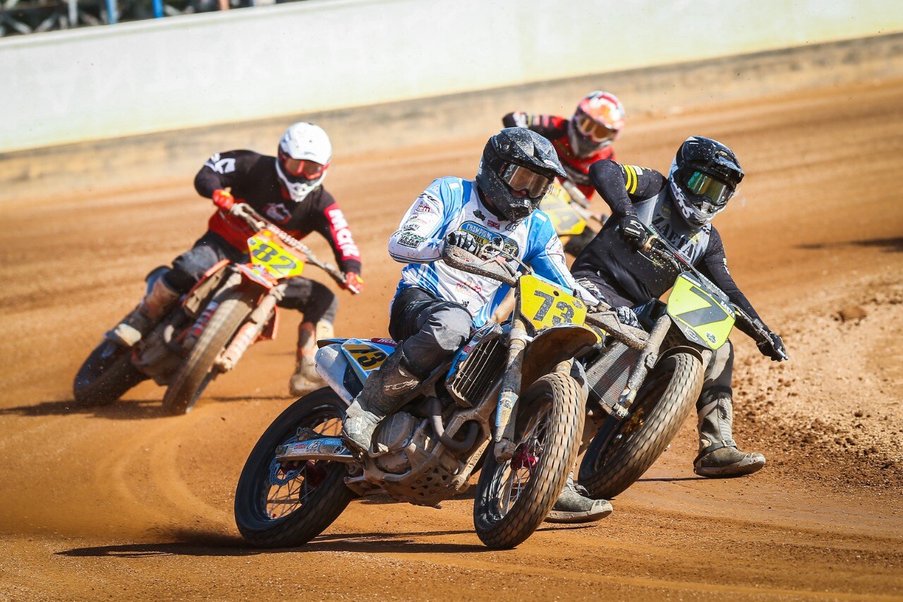 Mondiale Flat Track: Moschini primo in Repubblica Ceca - GALLERY