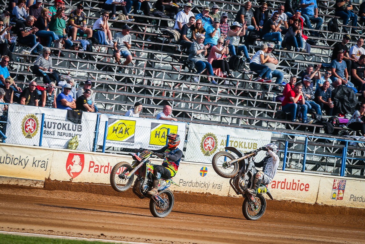 Mondiale Flat Track: Moschini primo in Repubblica Ceca - GALLERY