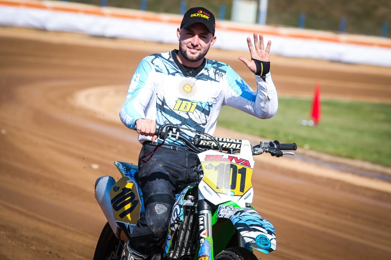 Mondiale Flat Track: Moschini primo in Repubblica Ceca - GALLERY