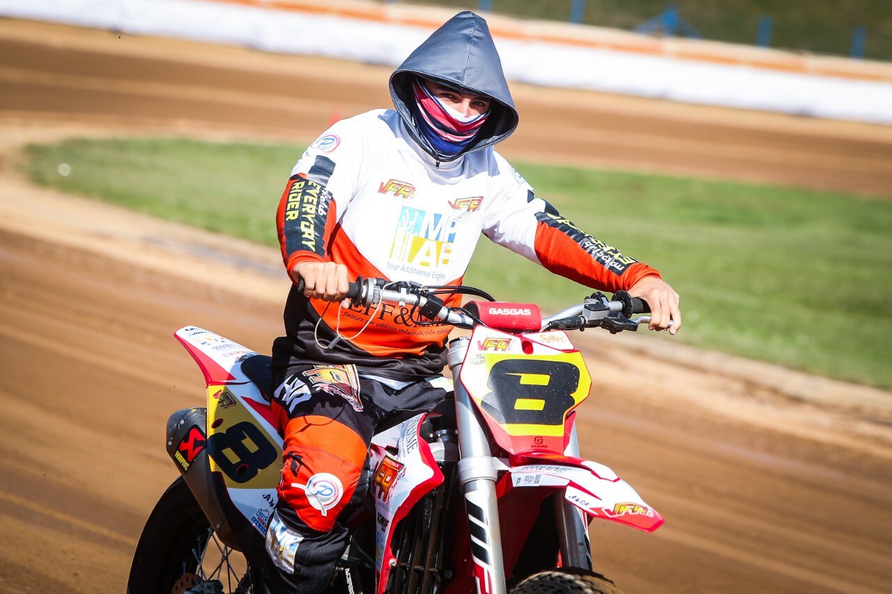 Mondiale Flat Track: Moschini primo in Repubblica Ceca - GALLERY