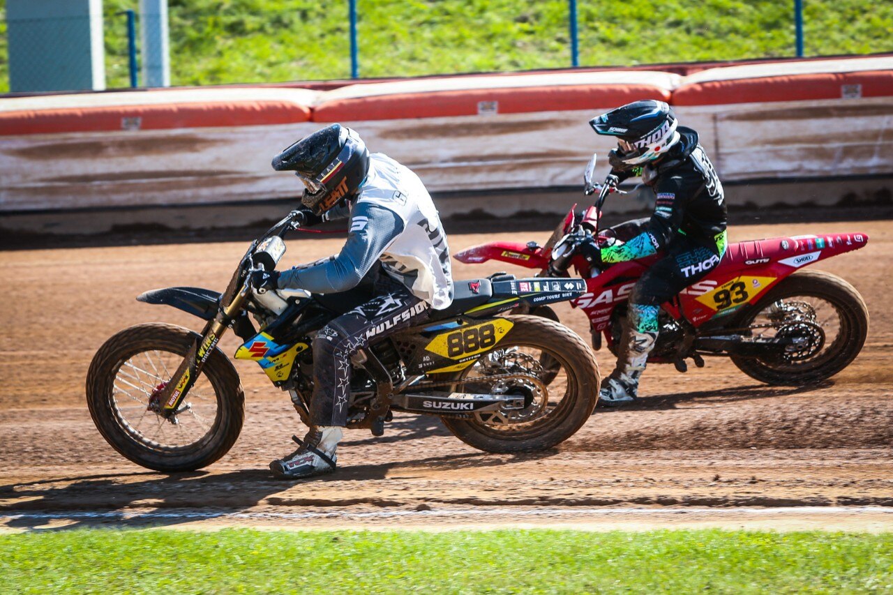 Mondiale Flat Track: Moschini primo in Repubblica Ceca - GALLERY
