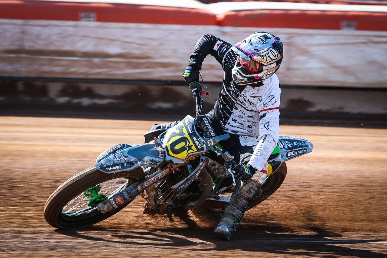 Mondiale Flat Track: Moschini primo in Repubblica Ceca - GALLERY