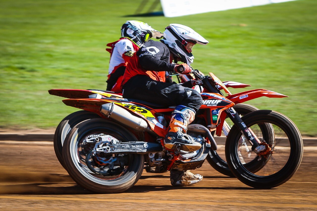 Mondiale Flat Track: Moschini primo in Repubblica Ceca - GALLERY