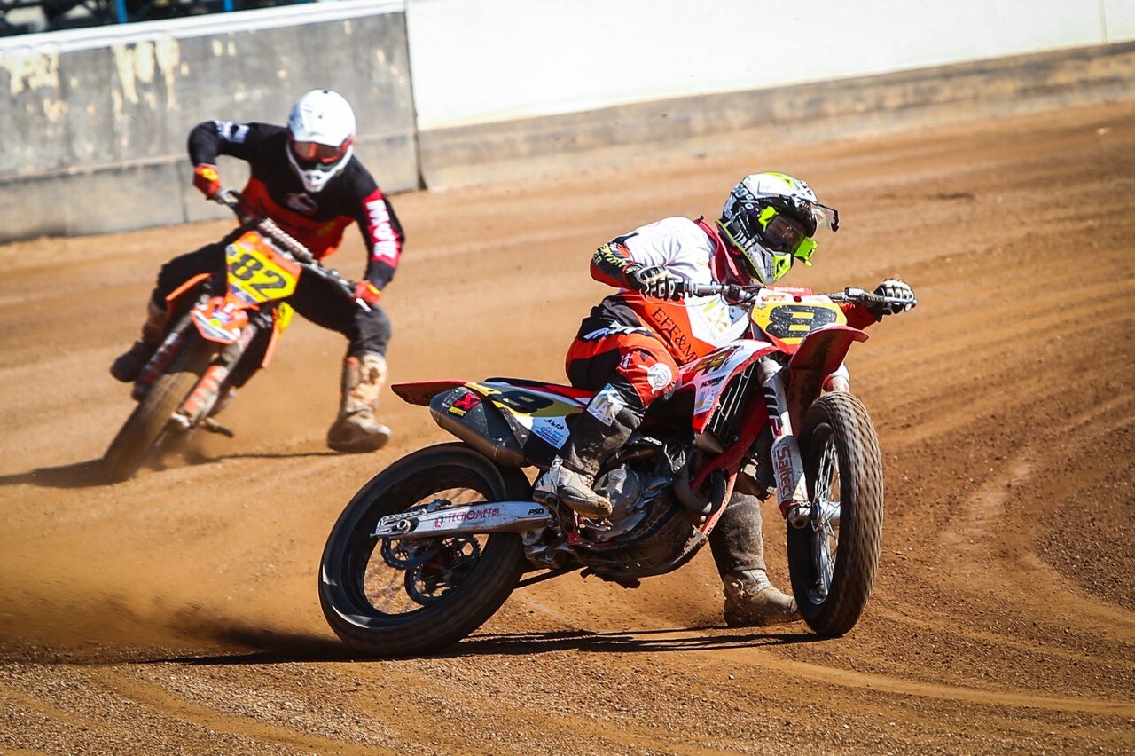 Mondiale Flat Track: Moschini primo in Repubblica Ceca - GALLERY