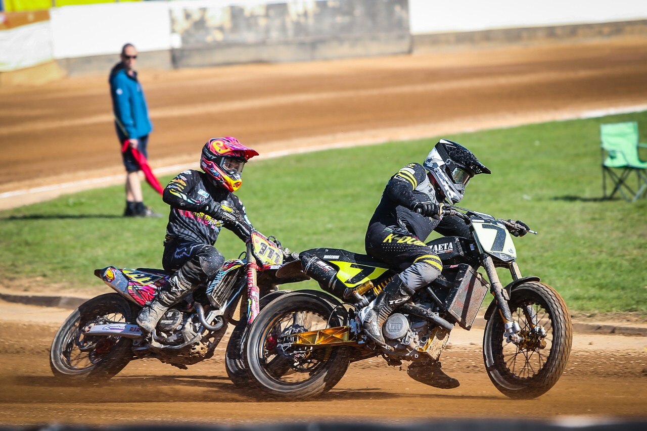 Mondiale Flat Track: Moschini primo in Repubblica Ceca - GALLERY