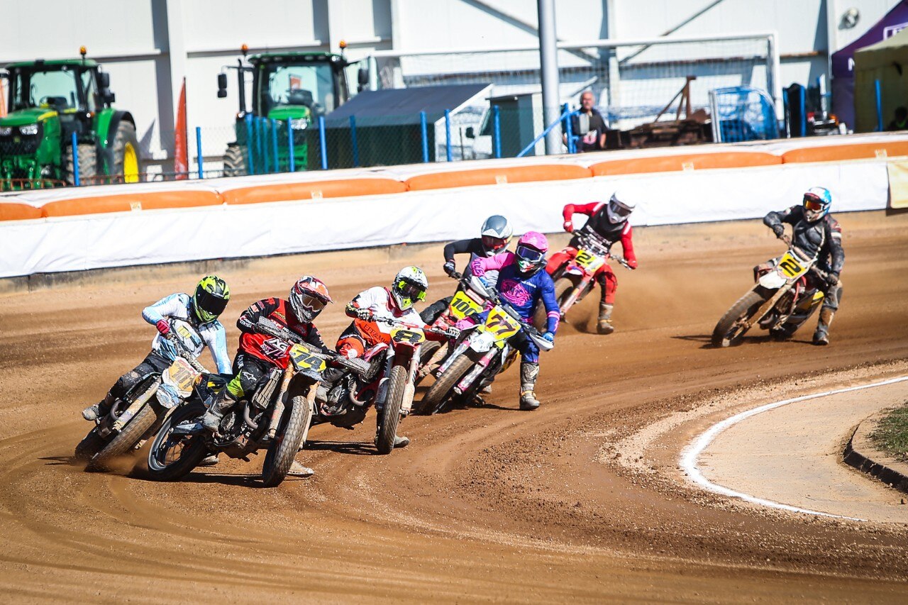 Mondiale Flat Track: Moschini primo in Repubblica Ceca - GALLERY