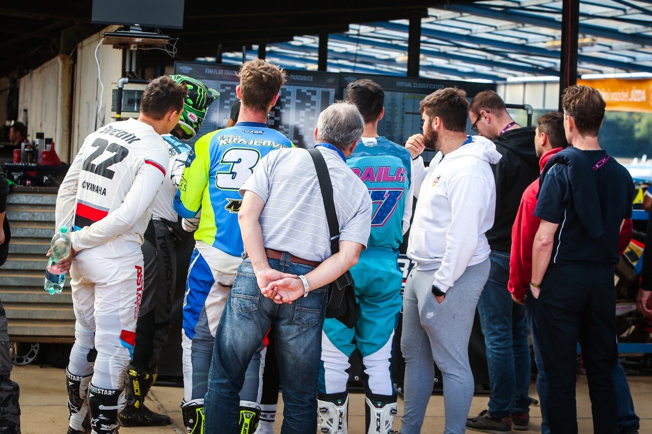 Mondiale Flat Track: Moschini primo in Repubblica Ceca - GALLERY