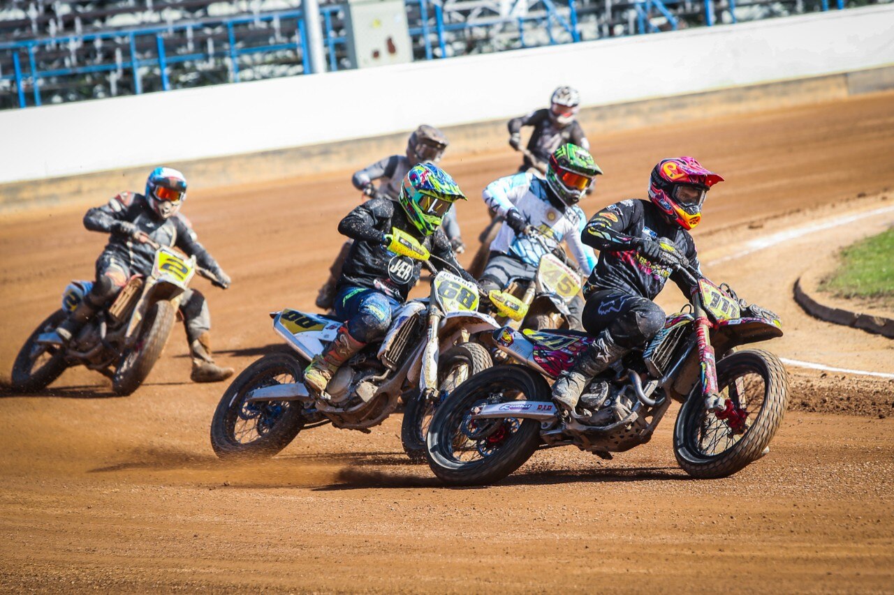 Mondiale Flat Track: Moschini primo in Repubblica Ceca - GALLERY