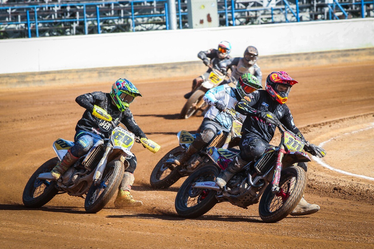 Mondiale Flat Track: Moschini primo in Repubblica Ceca - GALLERY