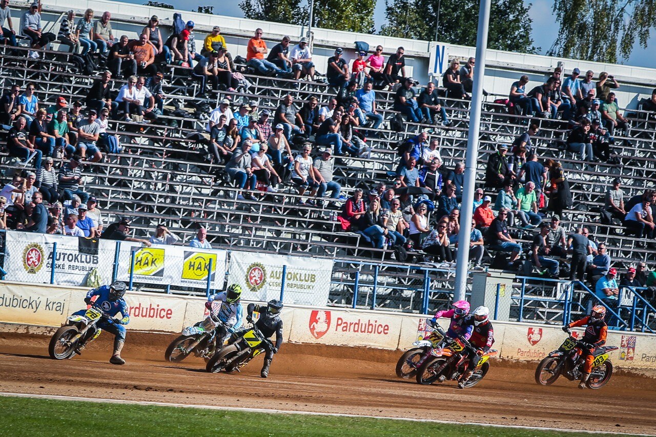 Mondiale Flat Track: Moschini primo in Repubblica Ceca - GALLERY