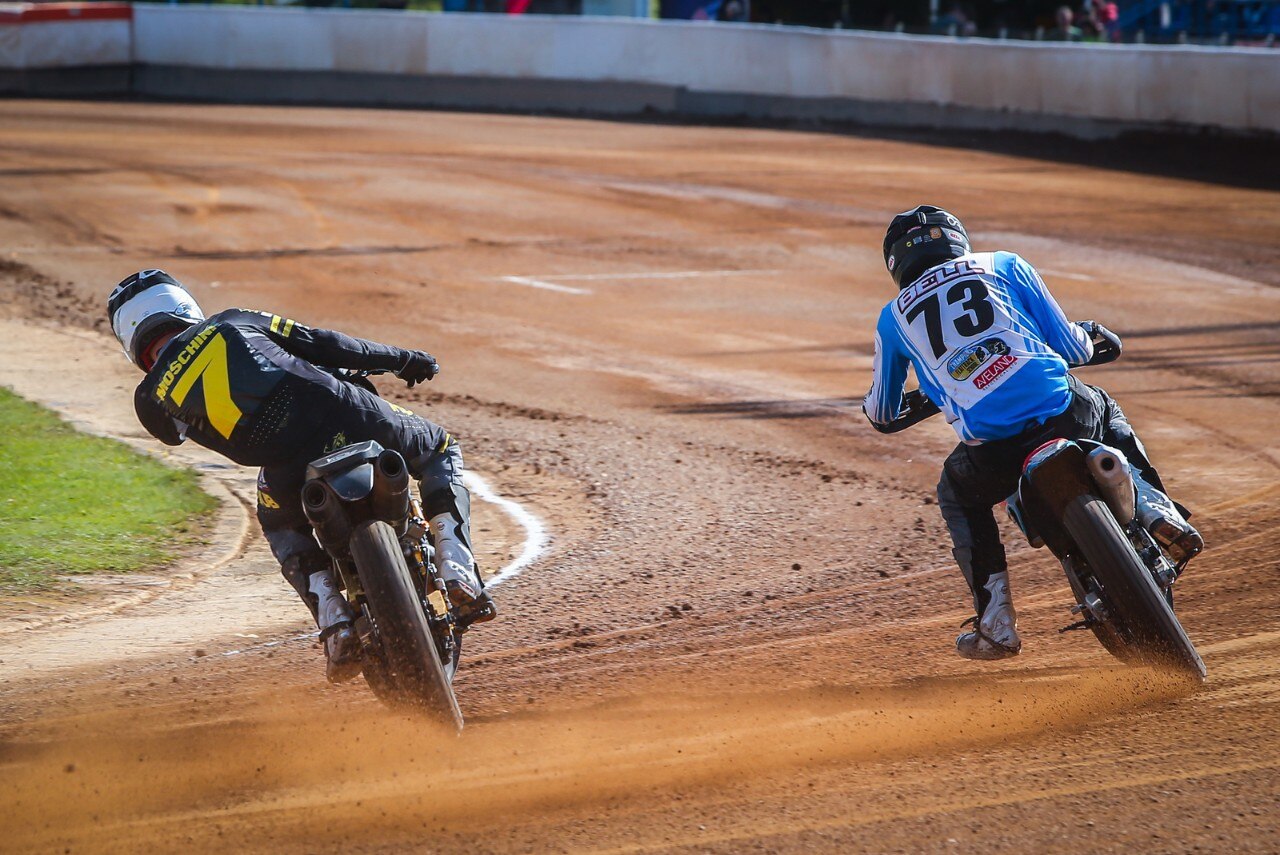 Mondiale Flat Track: Moschini primo in Repubblica Ceca - GALLERY