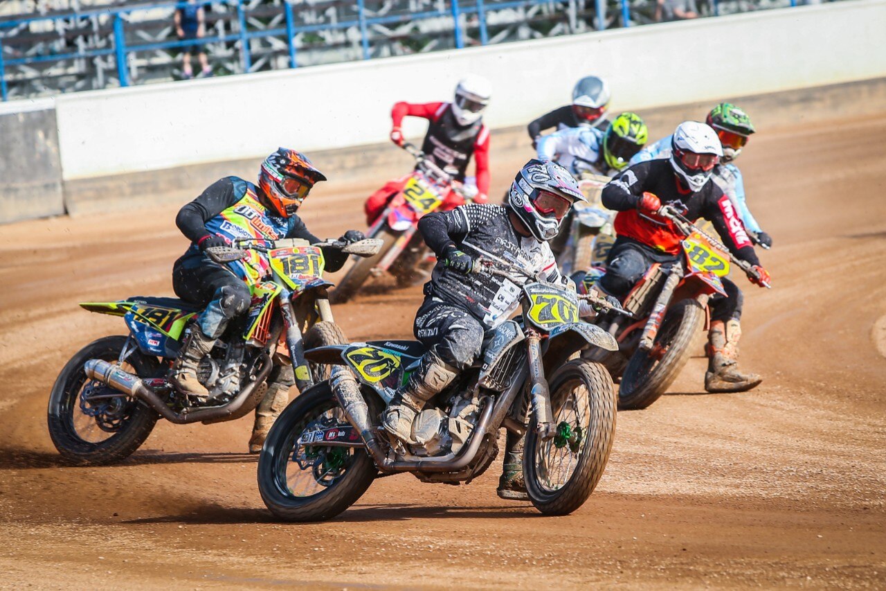 Mondiale Flat Track: Moschini primo in Repubblica Ceca - GALLERY