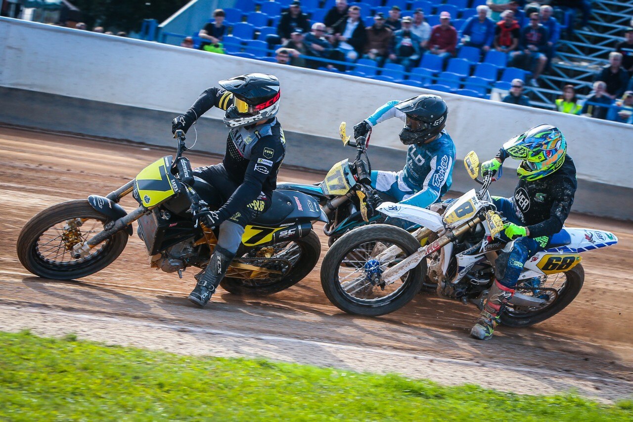 Mondiale Flat Track: Moschini primo in Repubblica Ceca - GALLERY