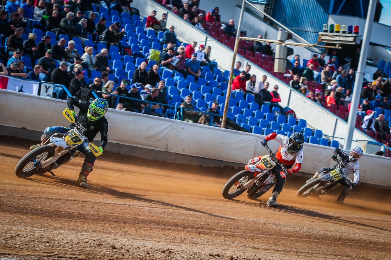 Mondiale Flat Track: Moschini primo in Repubblica Ceca - GALLERY