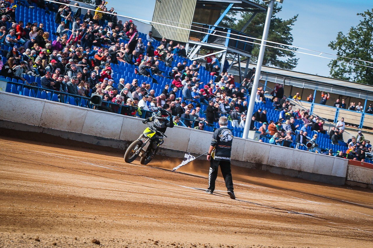 Mondiale Flat Track: Moschini primo in Repubblica Ceca - GALLERY