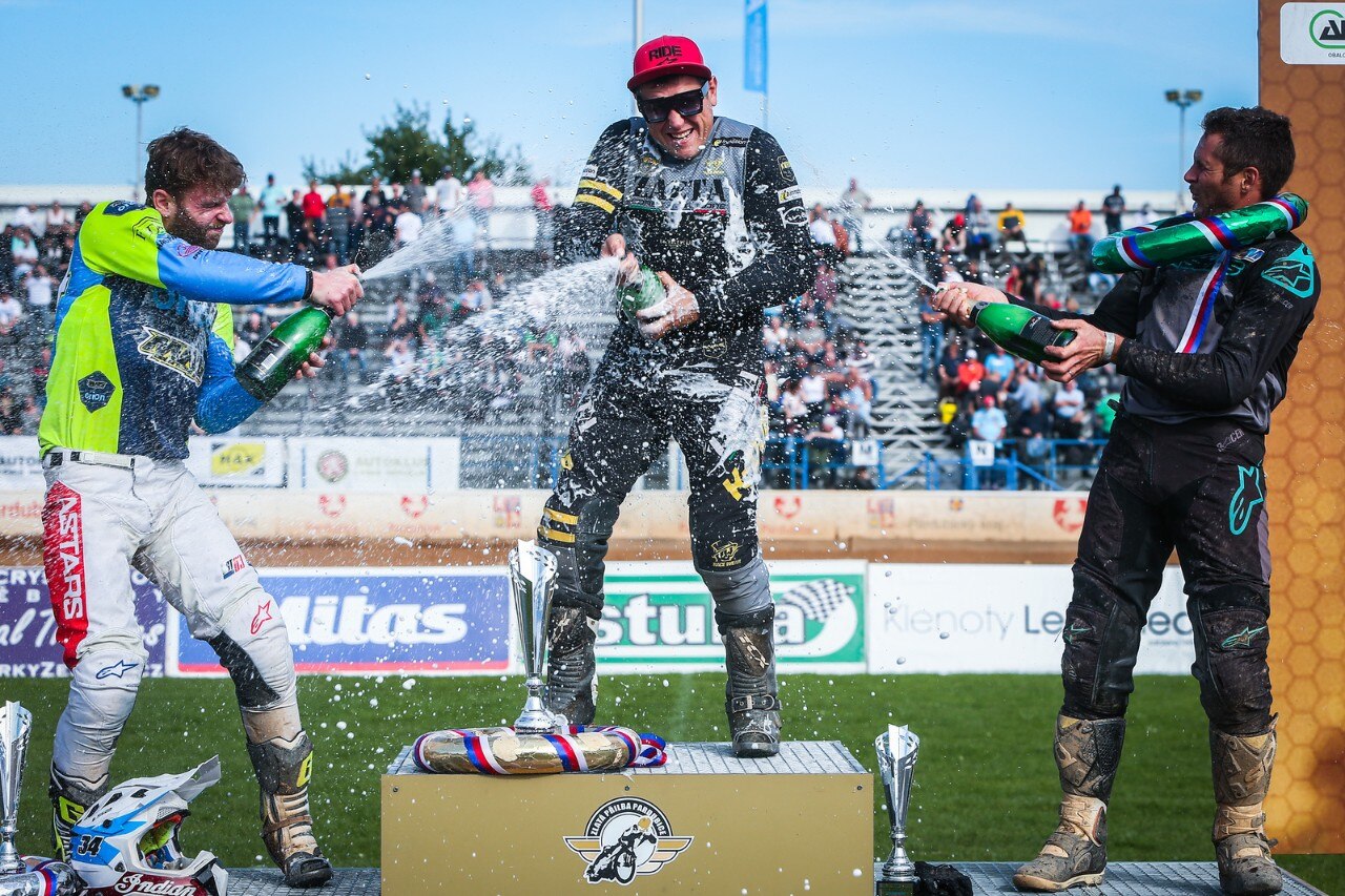 Mondiale Flat Track: Moschini primo in Repubblica Ceca - GALLERY