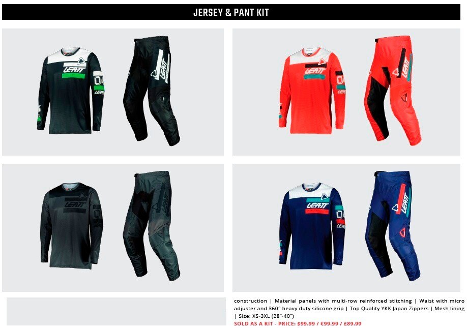 Leatt 2022 Moto Gear Range