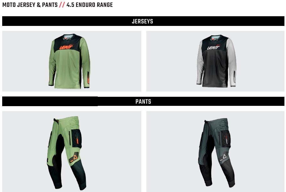 Leatt 2022 Moto Gear Range