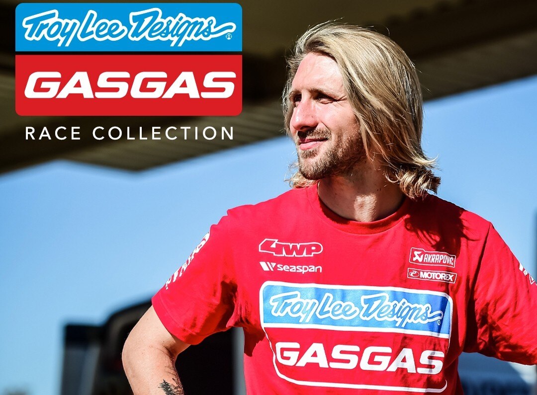 E' arrivata la collezione Troy Lee Designs GASGAS