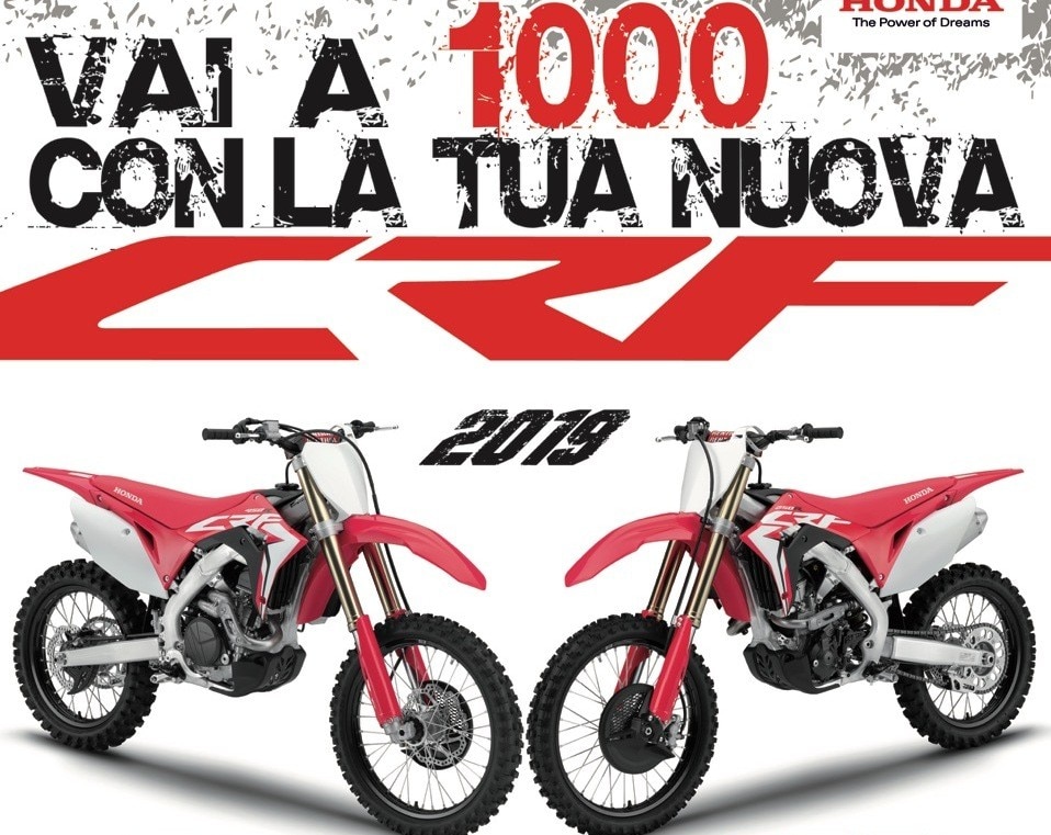 Promozione “Vai a mille con la tua nuova CRF” Promozione “Vai a mille con la tua nuova CRF”