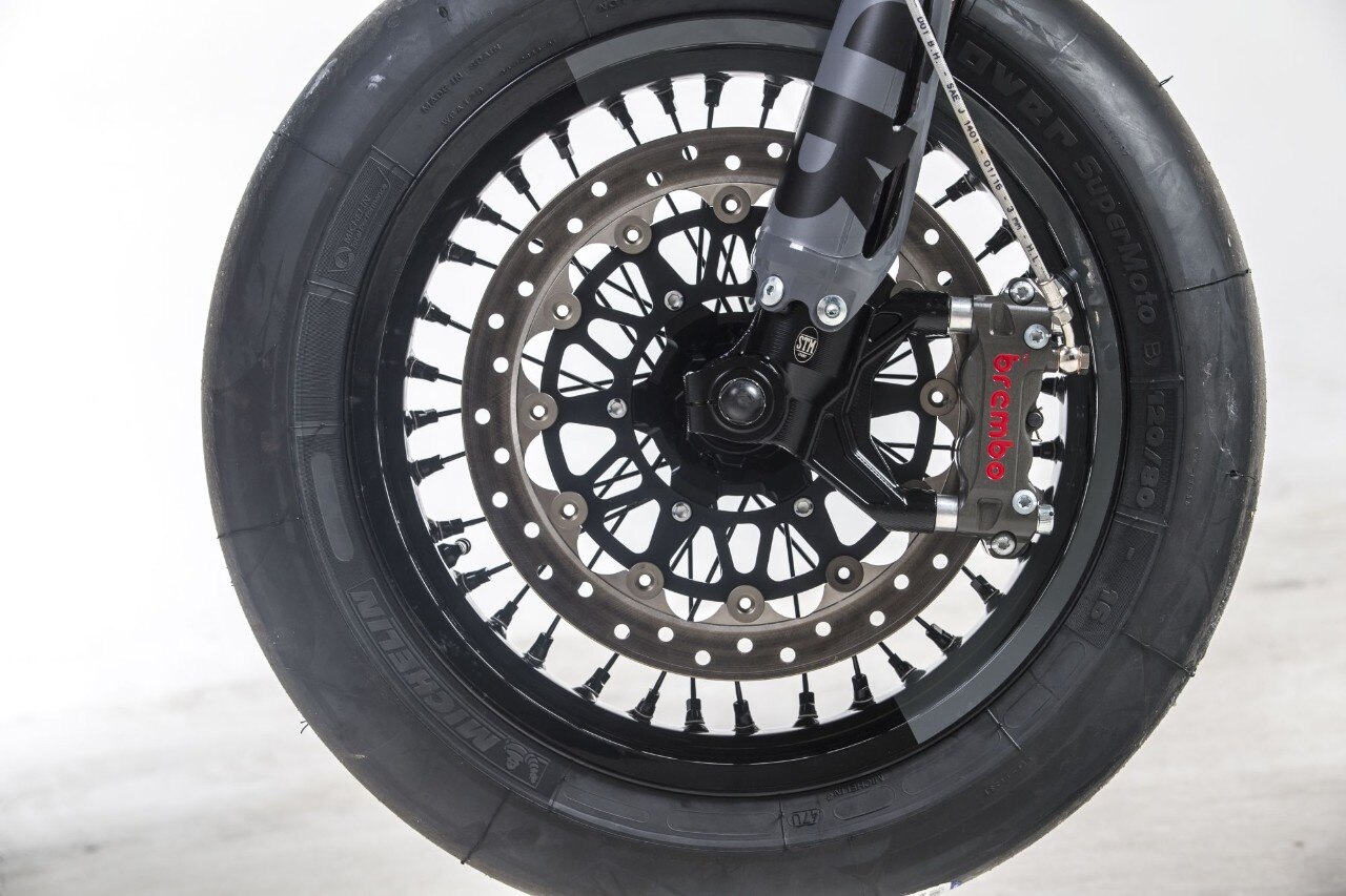 Disco 320mm e pinza P4 Brembo
