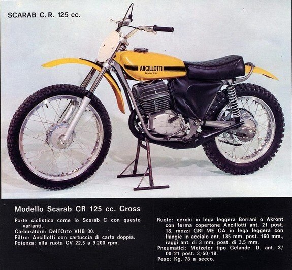 Chi le ha viste? Ancillotti GA125