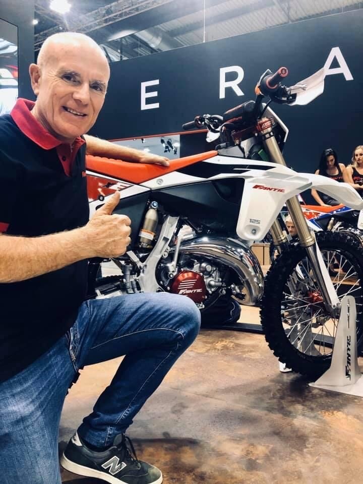 Marco D'Arpa e Fantic XE 125