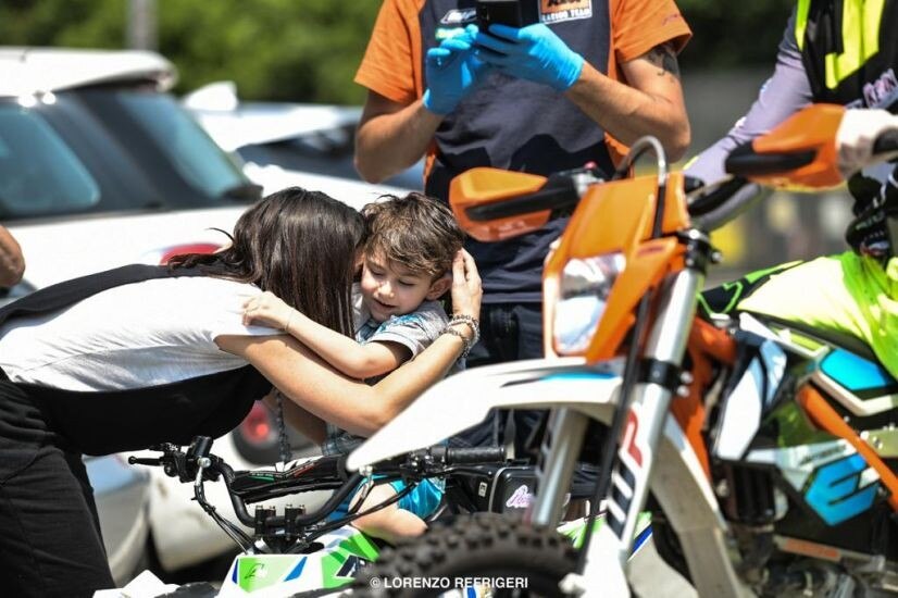 Mototerapia take away: sorrisi a domicilio