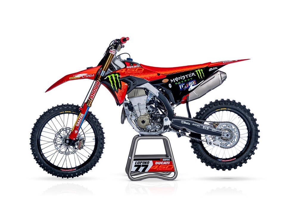 Ecco (finalmente) la Ducati Desmo450 MX!